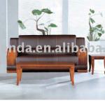 1+1+3Modern Office Leather Sofa with wooden legsA415 A305,A415