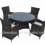 1.2M Round Outdoor Rattan Dining Sets 10034