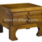 1 drawer walnut full solid wood antique night tables Y99-62#