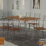 1 table 4 chairs Dinette Set/dining Table/table And Chair D506T105