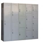 1 to 6 doors steel locker with adjustable shelf ZF-L018