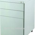 Iron durable white office filling mobile cabinet