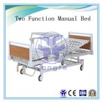 Common Two Function 2 cranks Manual Hospital Bed