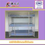 Metal Steel Triple Bunk Bed With Stairs-BJ-01