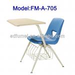 FM-A-705 Used school chairs with writing tablets for training room-FM-A-705