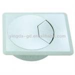 Plastic square computer desk table hole cover YD-XH09