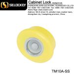 Small size electronic cabinet lock unlock with TM1990A key(TM10A)