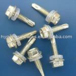 white zinc plated Self drilling Screw