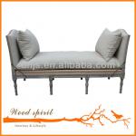 wooden daybed antique chaise lounge home furniture wooden living room furniture european style village series furniture