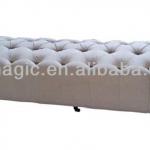 Fabric upholstery arm bench furniture white queen chaise lounge