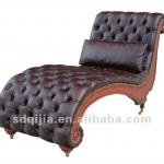 antique leather chaise lounge-026-2