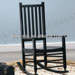 Black color wood rocking chair designs-RC-B508