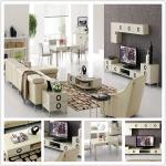 tempered glass luxury new model furniture living room 199-199 new model furniture living room