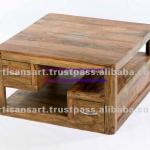 Solid Wood Living Room Furniture-JF