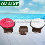 3 pcs Mordern synthetic rattan outdoor furniture with Aluminium frame-OXAB3006