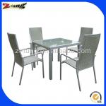 ZT-1124CT 2014 New design white ratan living room furniture