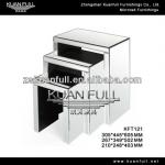 Modern hot style MDF mirror nesting tables