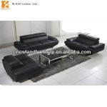 Newland furniture factory modern leather living room sofa sets (NL-H163)-NL-H163big--angel