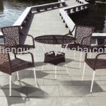 2013 Fashion Comfortable Rattan Dining Table and Chairs-RC-Y025