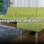 Popular folding living room fabric cum bed