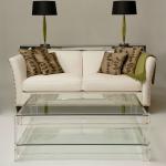 Modern design Acrylic clear sofa side table,coffee table