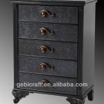 westward hot sale antique solid rosewood bedroom furniture set