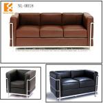 Newland furniture factory modern combination sofa leather modern sofa metal frame NL-H018