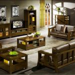 solid wood living room furniture