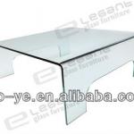 Bending Tempered Glass Coffee Table Square CB089-CB089