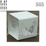 decorative classical square stool for home or garden