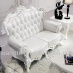 European Style Neo-Classical Living Room Furniture, Genuine Leather Sofa, Luxury Sofa Set-005#