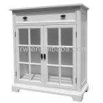 White Furniture Glass Cabinet