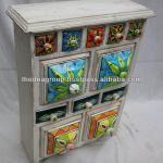 Wooden box ceramic drawer