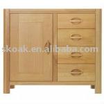 solid american white oak furniture- oak cabinet