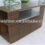 Economic durable eco-friendly rattan cabinet