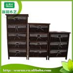 Hot selling bedroom willow storage cabinet