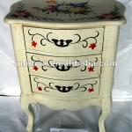 French country style hand painted wooden chest-WF051 wooden chest