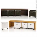 Design Bench Chest TORINO 4seater home furniture Popular in Japan-I-4000001~8