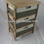 Wooden Chest With Paper Drawers