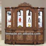 french style wine cabinet in living room(700662)