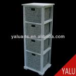 paulownia cabinet with maize drawer H-091109