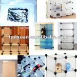 assemble DIY PP Storage Cabinets diy cabinet living room cabinet