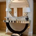 mirrored console table