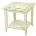 White / Cream Side Table