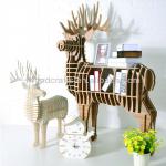 Animal shape Wood Deer Coffee Table iW-WD001