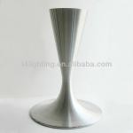 metal spinning coffee table base modern design-