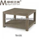 Wooden Quadrilateral wooden Coffee Table