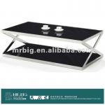 KQB107 Unique oriental tempered glass coffee table