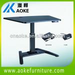 single leg height adjustable coffee table