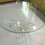 Acrylic coffee table